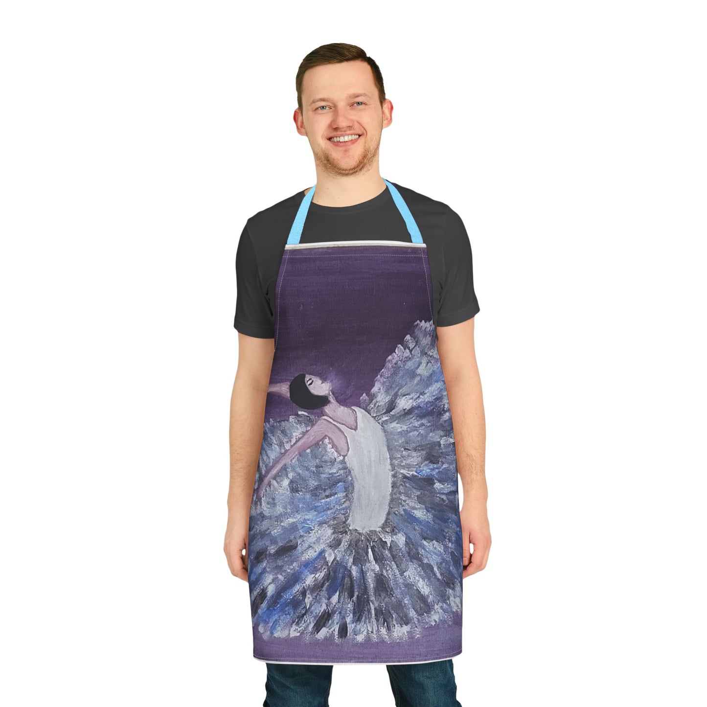 Ballet-Inspired Art Apron with 5-Color Straps