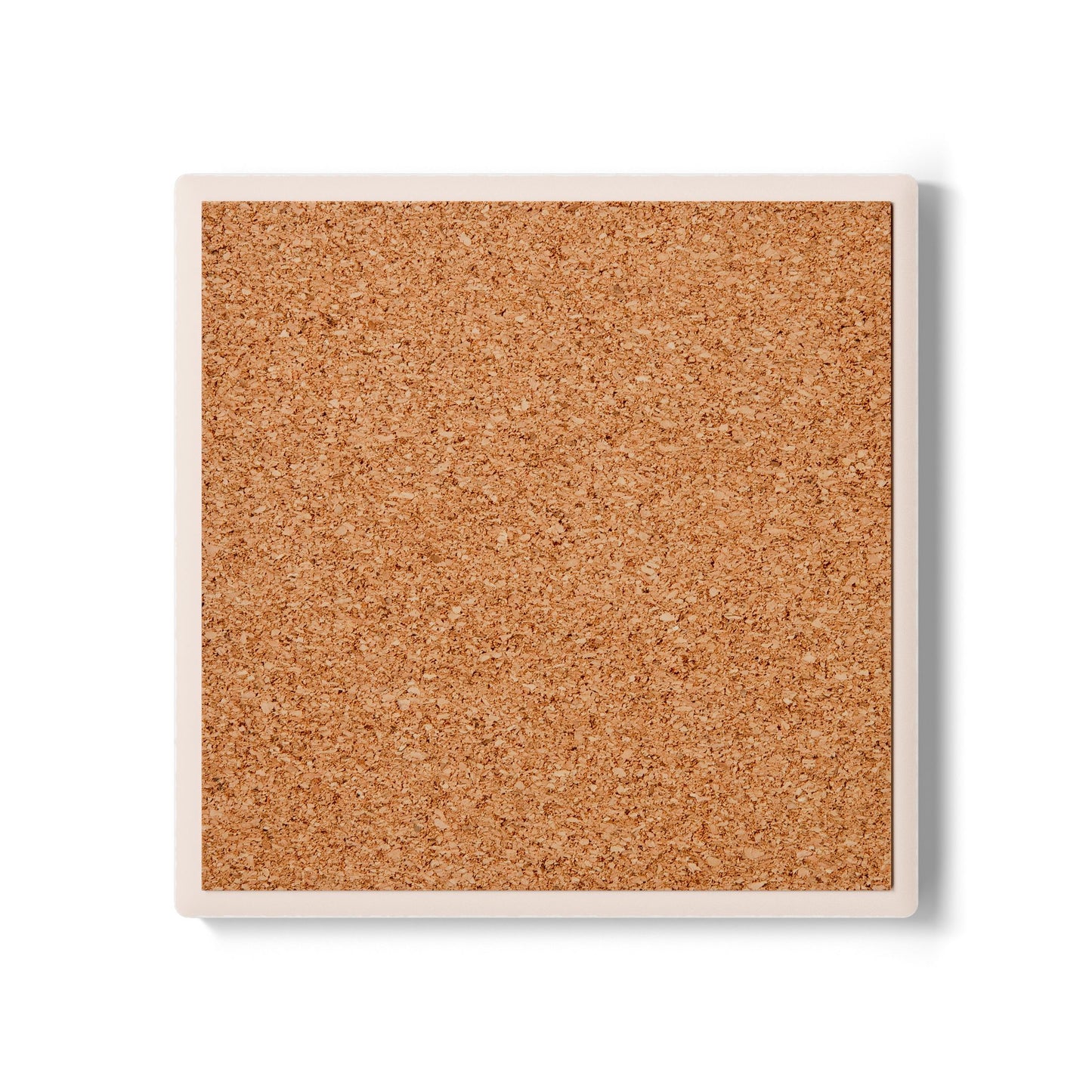 Artistic Floral Ceramic Coaster - Elegant Home Decor & Gift