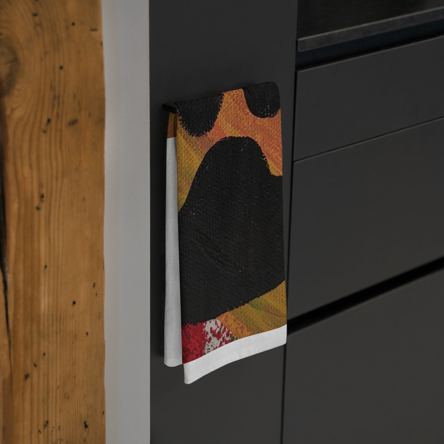 Artistic Paw Print Tea Towel - Perfect for Animal Lovers and Gifts