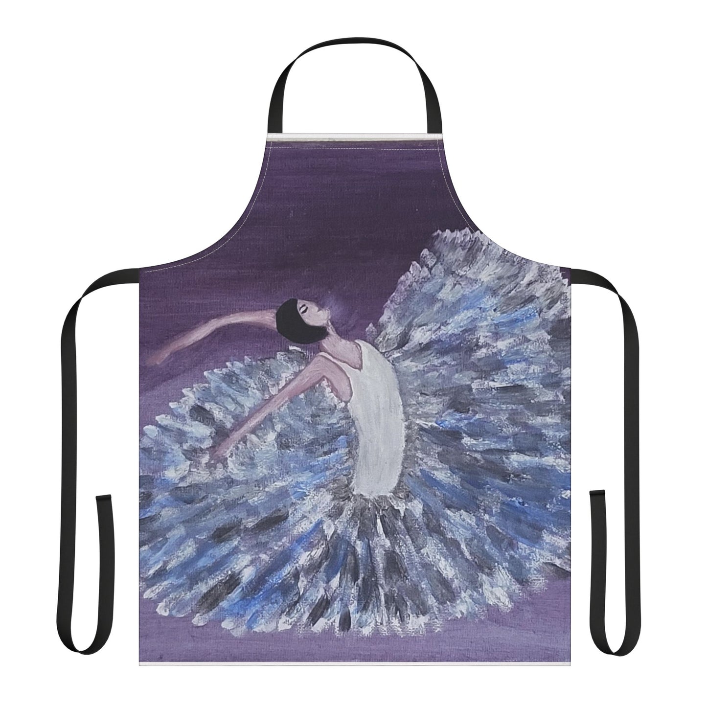 Ballet-Inspired Art Apron with 5-Color Straps