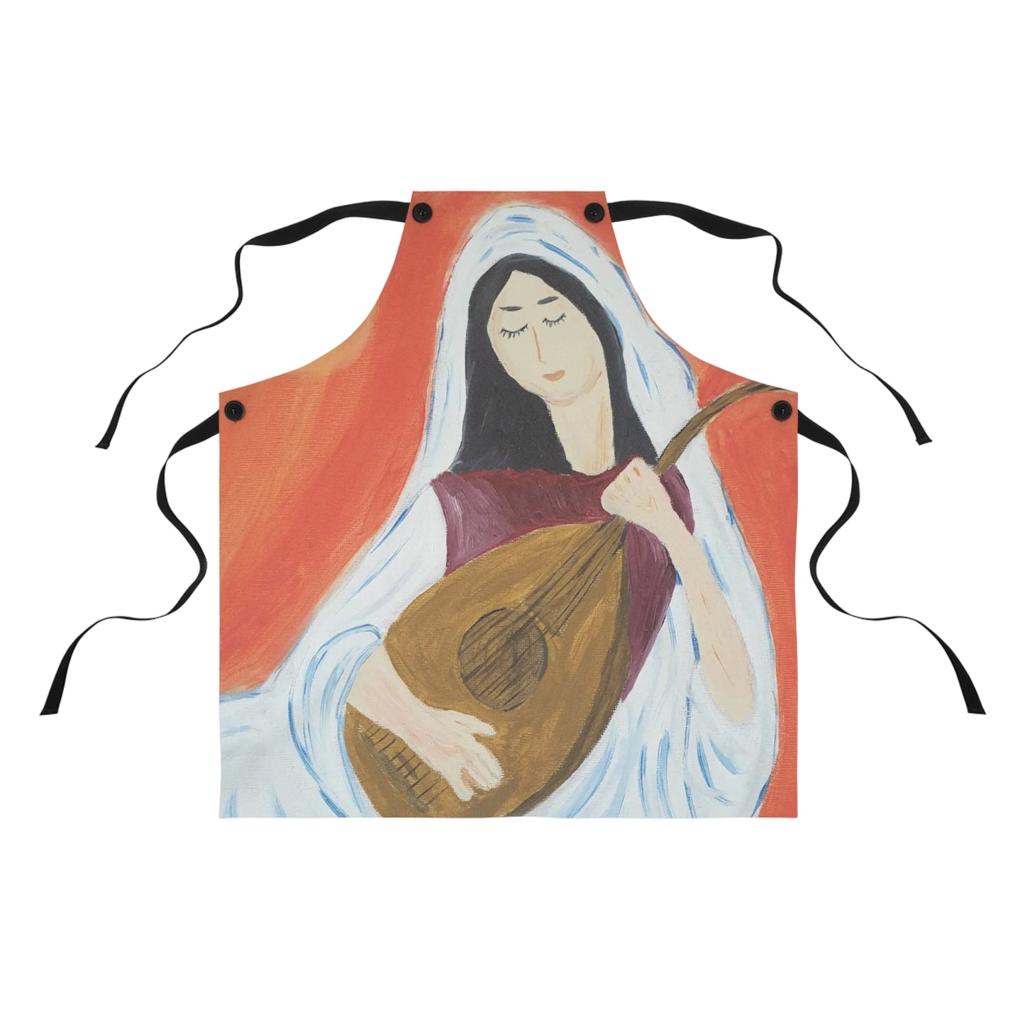 Artistic Musician Apron - Perfect for Home Chefs and Music Lovers