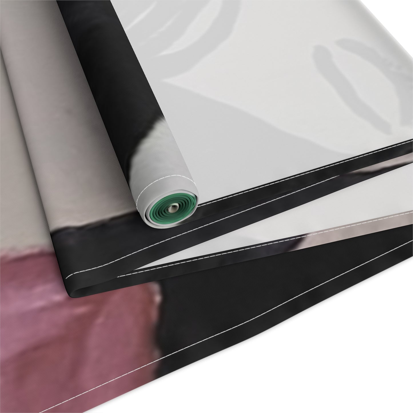 Artistic Cotton Table Runner - Contemporary Decor for Dining Spaces