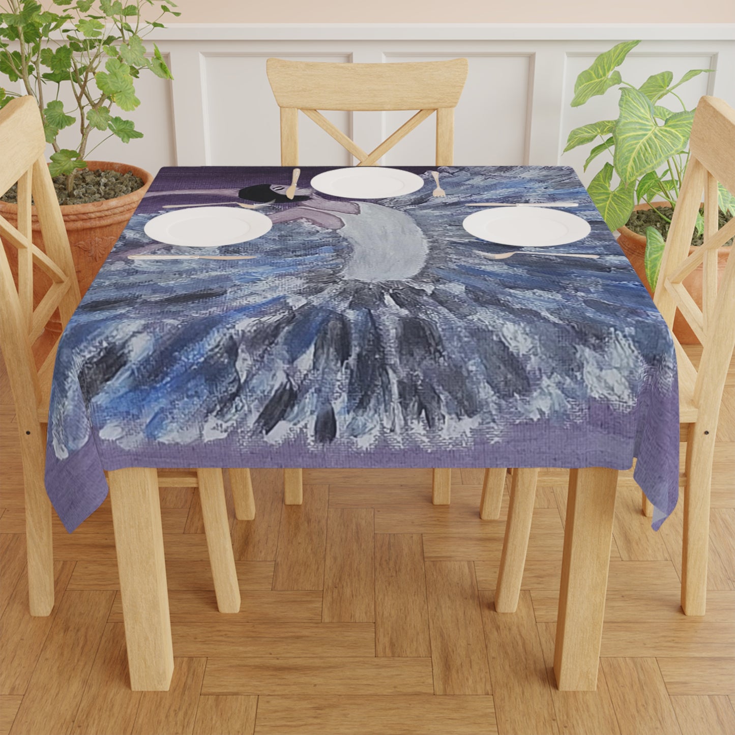 Ballet-Inspired Tablecloth - Elegant Dance Décor for Home Parties and Celebrations