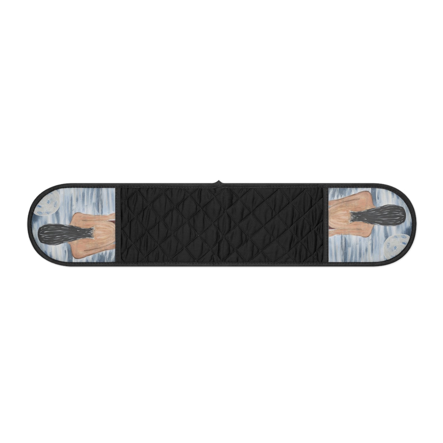 Artistic Abstract Oven Mitts - Stylish Kitchen Essential