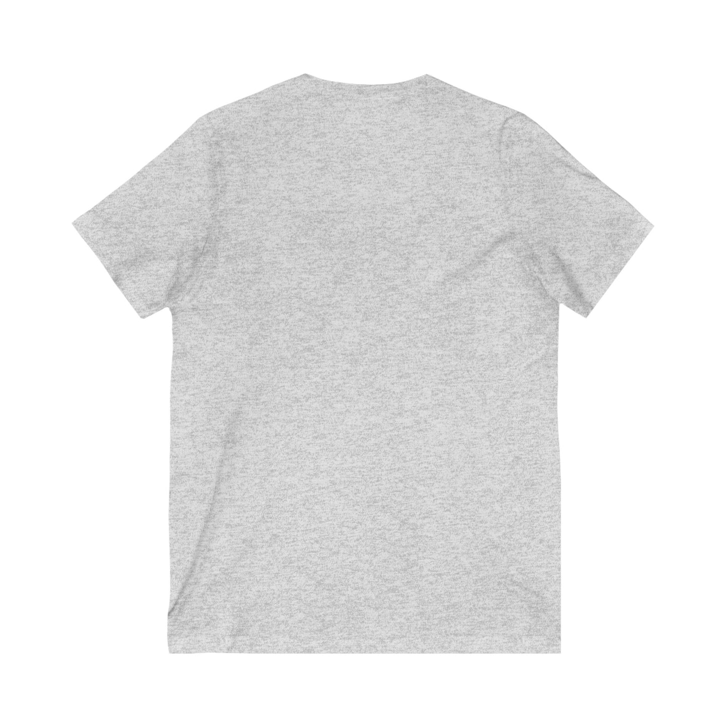 Moonlit Serenity Unisex V-Neck Tee - Relaxing Artistic Design