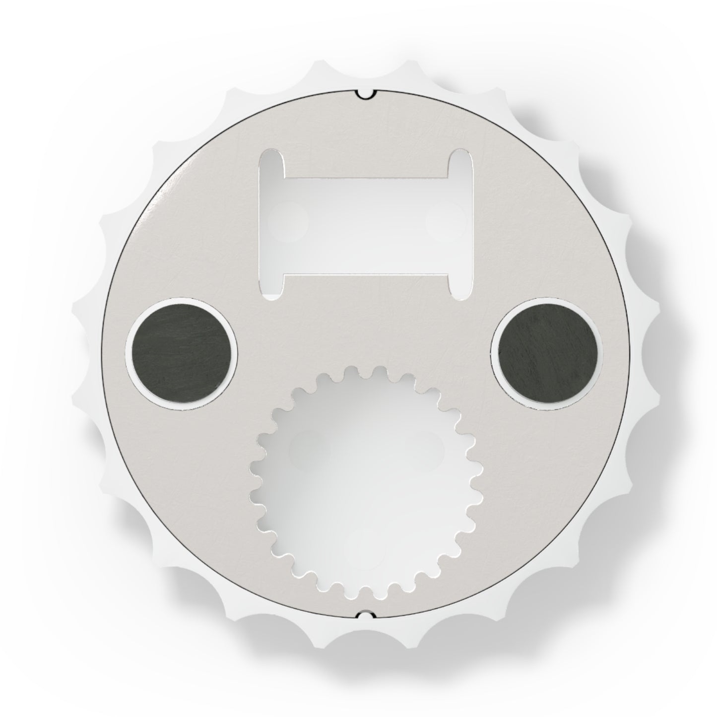 Artistic Bottle Opener with Whimsical Cloud Design