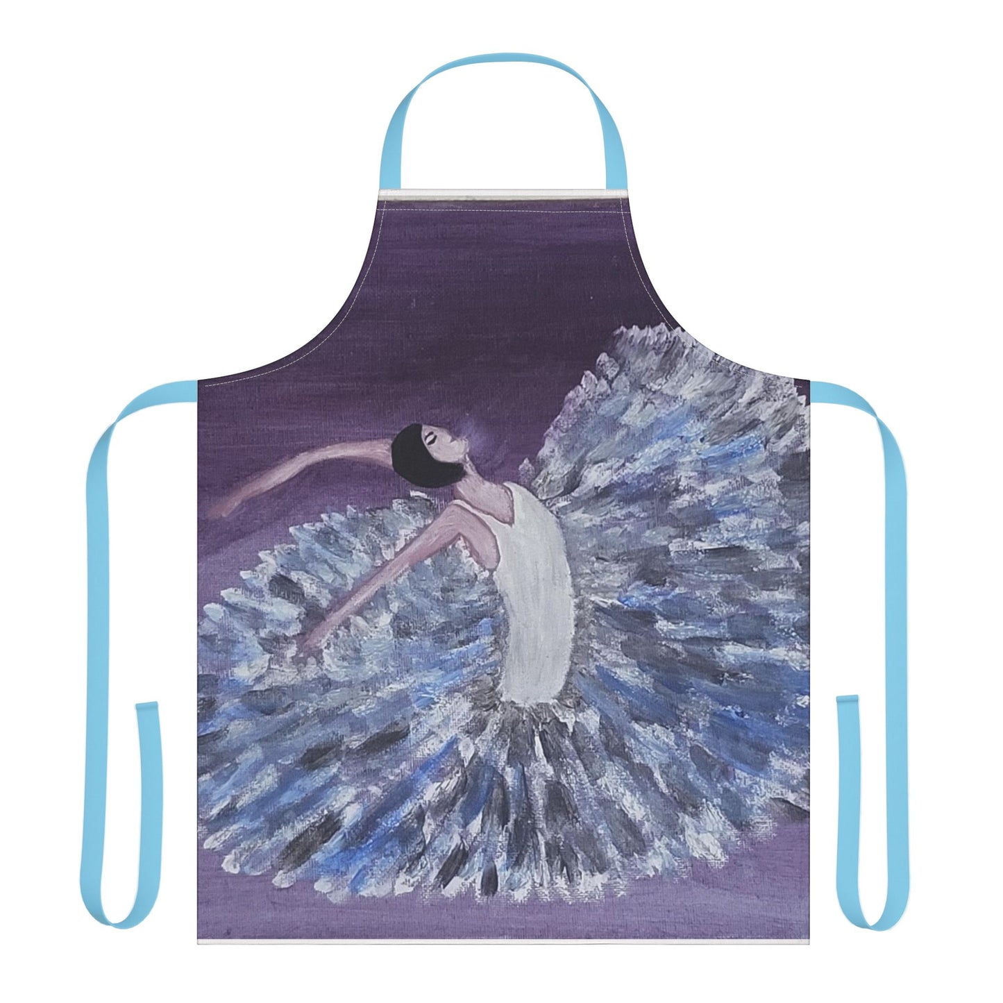 Ballet-Inspired Art Apron with 5-Color Straps