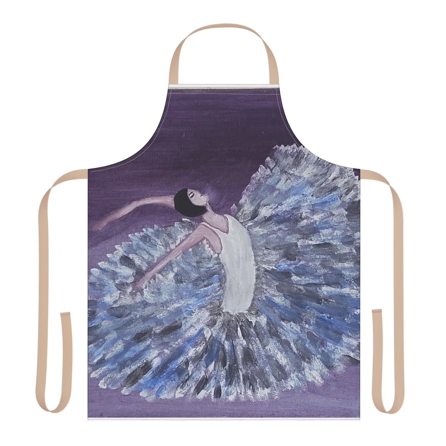 Ballet-Inspired Art Apron with 5-Color Straps