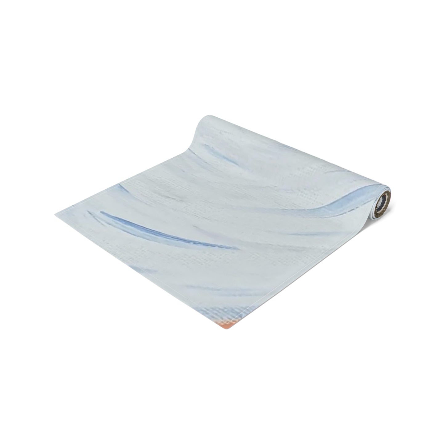 Artistic Cotton Table Runner - Elegant Musician Design for Dining Decor