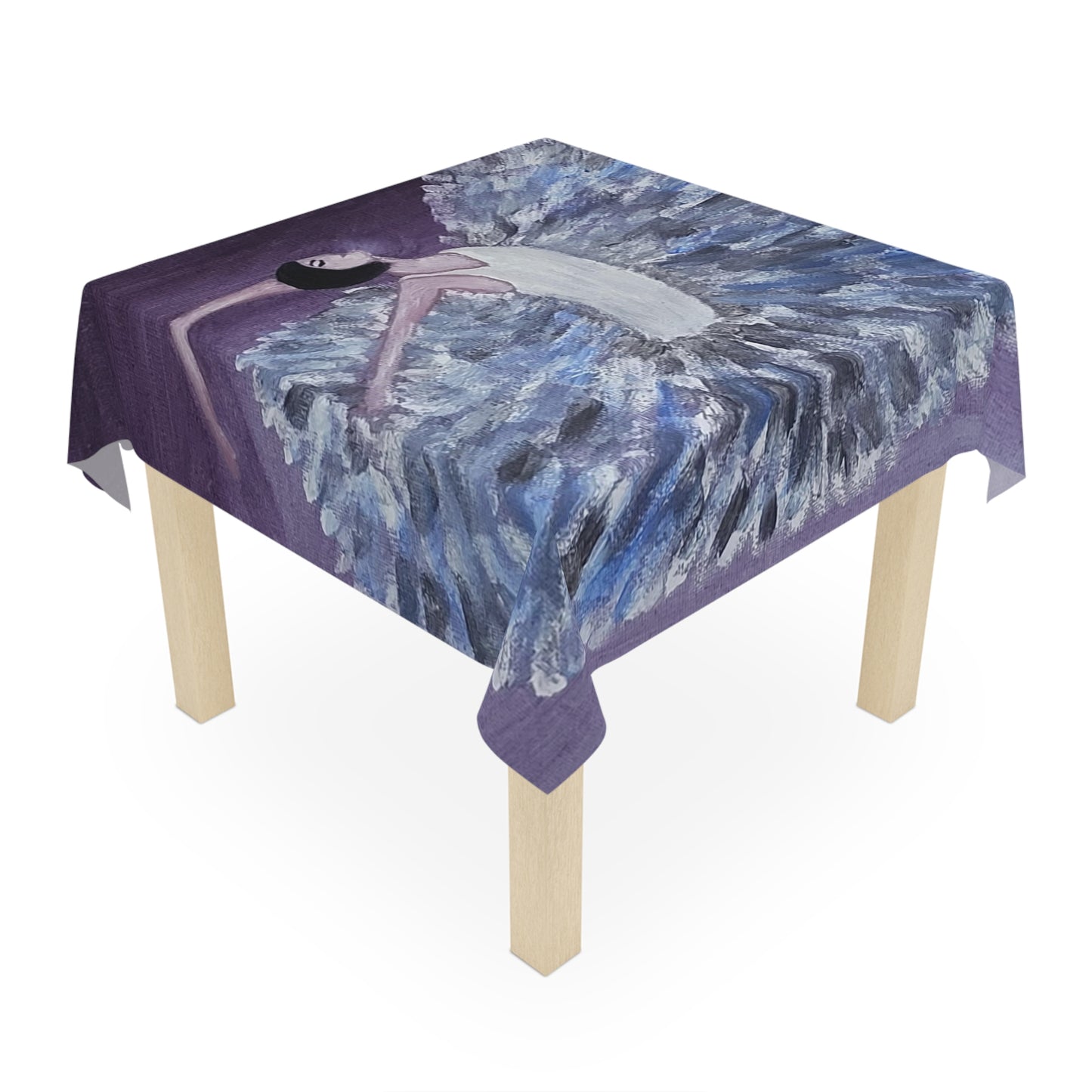 Ballet-Inspired Tablecloth - Elegant Dance Décor for Home Parties and Celebrations