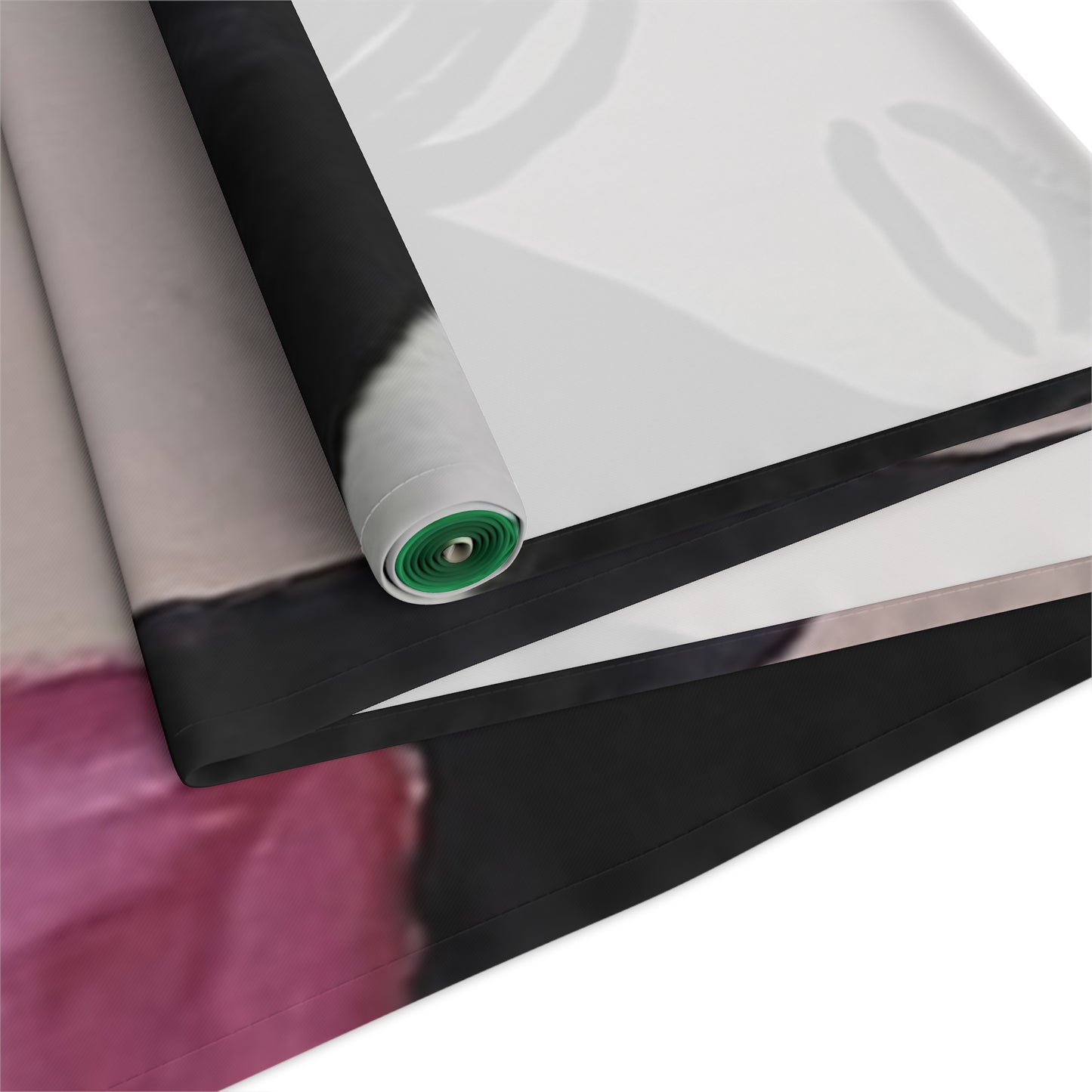 Artistic Cotton Table Runner - Contemporary Decor for Dining Spaces