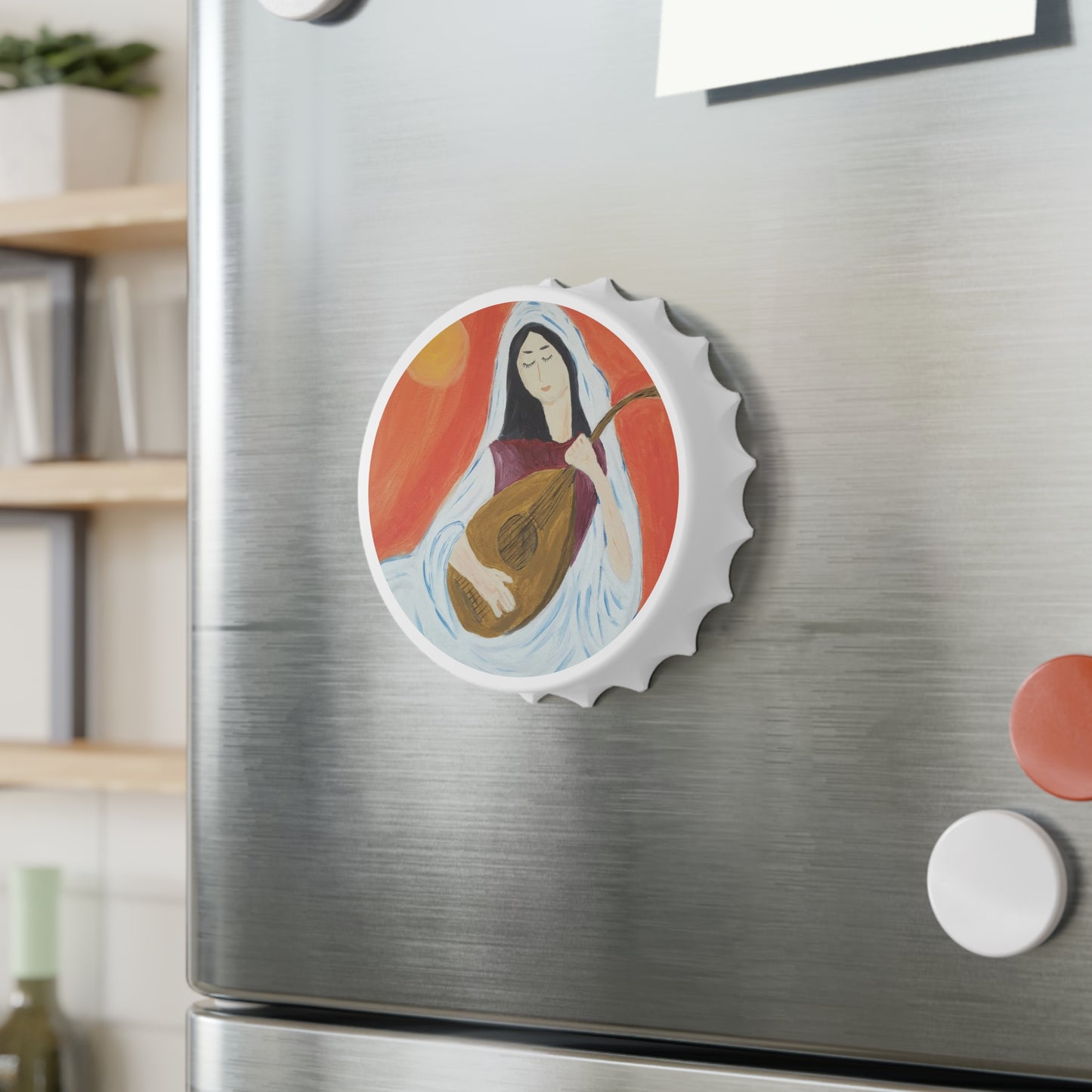 Artistic Bottle Opener - Musician Design for Home Bar & Gifts
