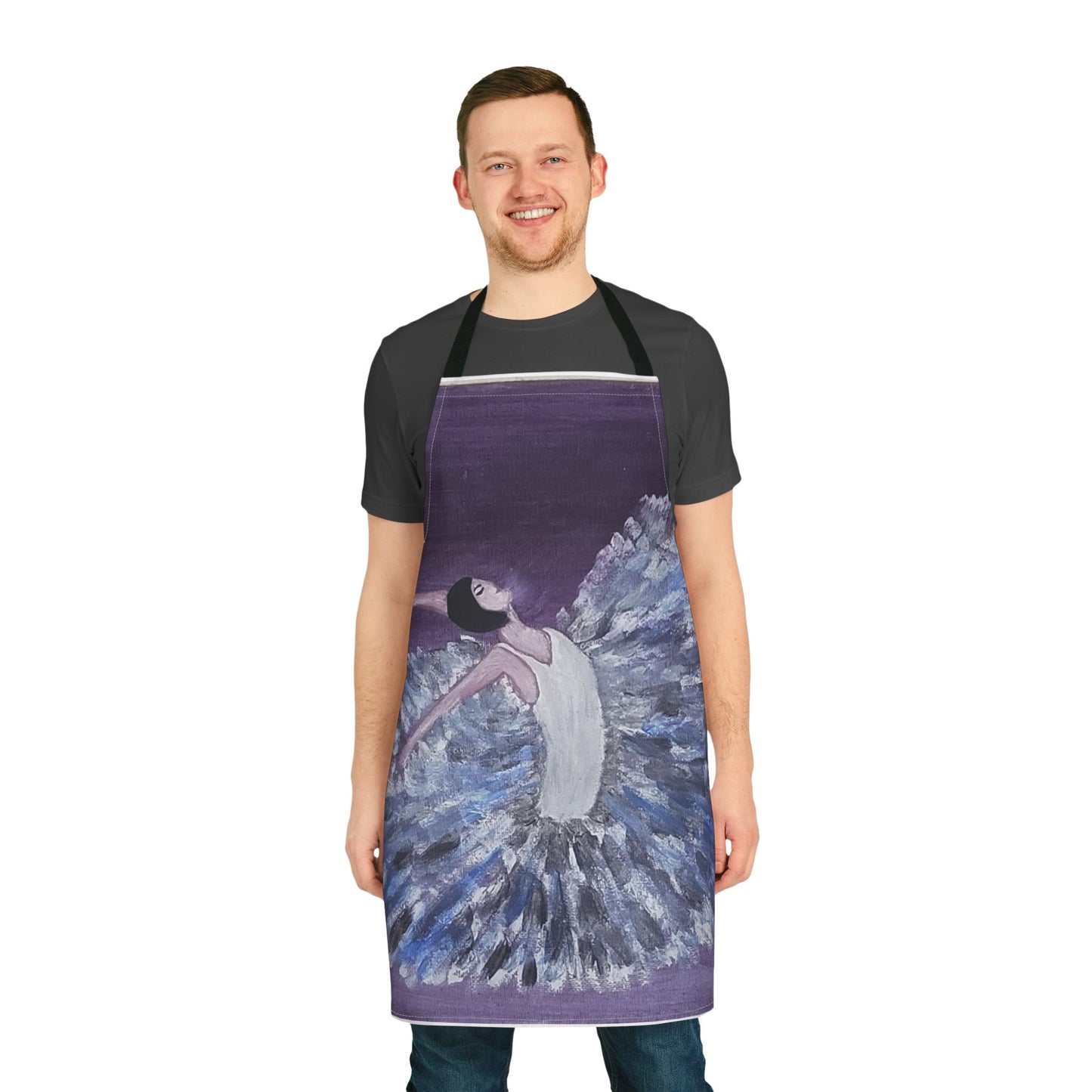 Ballet-Inspired Art Apron with 5-Color Straps