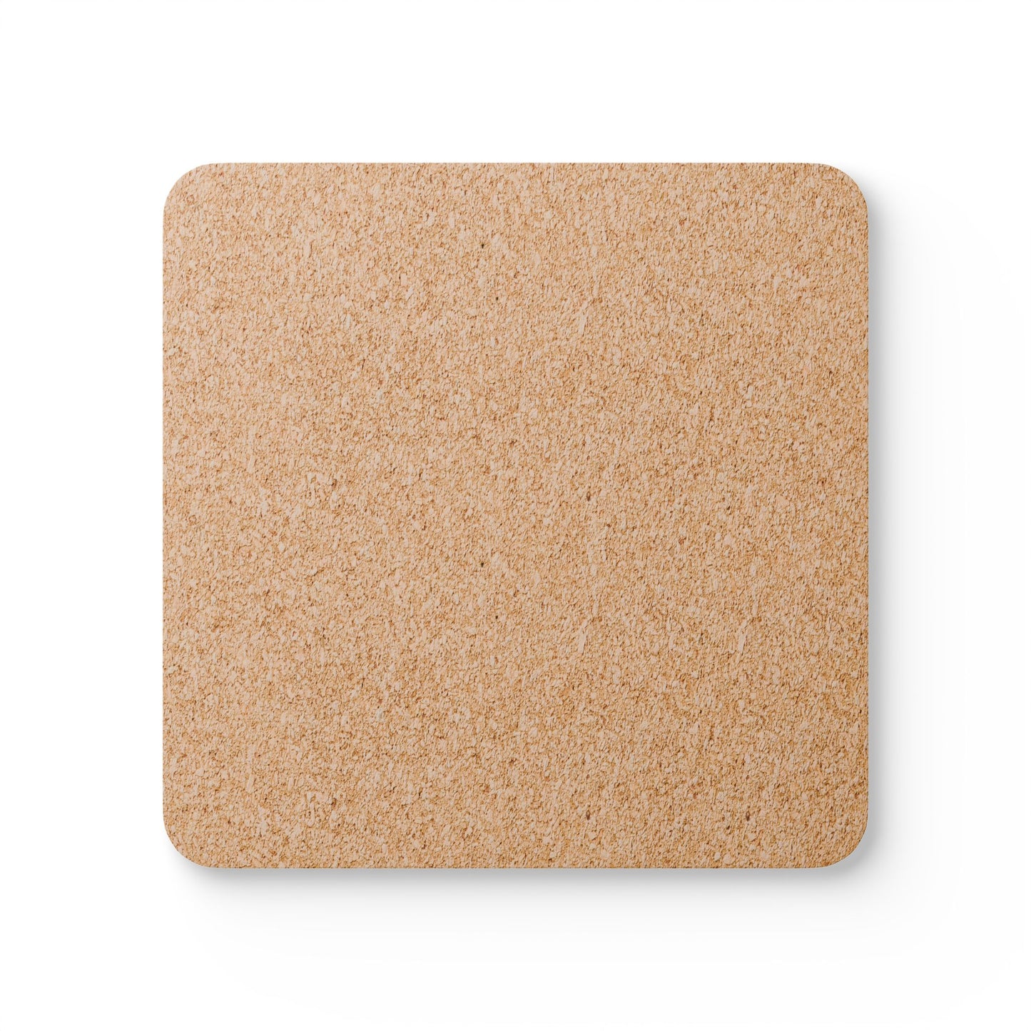 Moonlit Backrest Cork Coaster Set - Artistic Drink Coasters for Home Decor