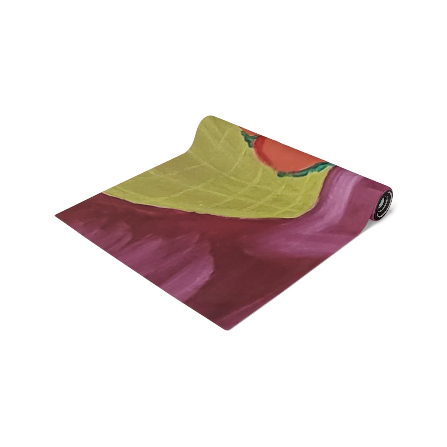 Artistic Cotton Table Runner - Contemporary Decor for Dining Spaces