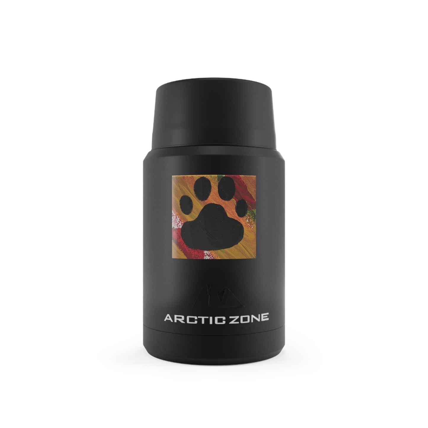 Titan Copper Insulated Food Storage with Paw Print Design - Perfect for Pet Lovers & Outdoor Adventures