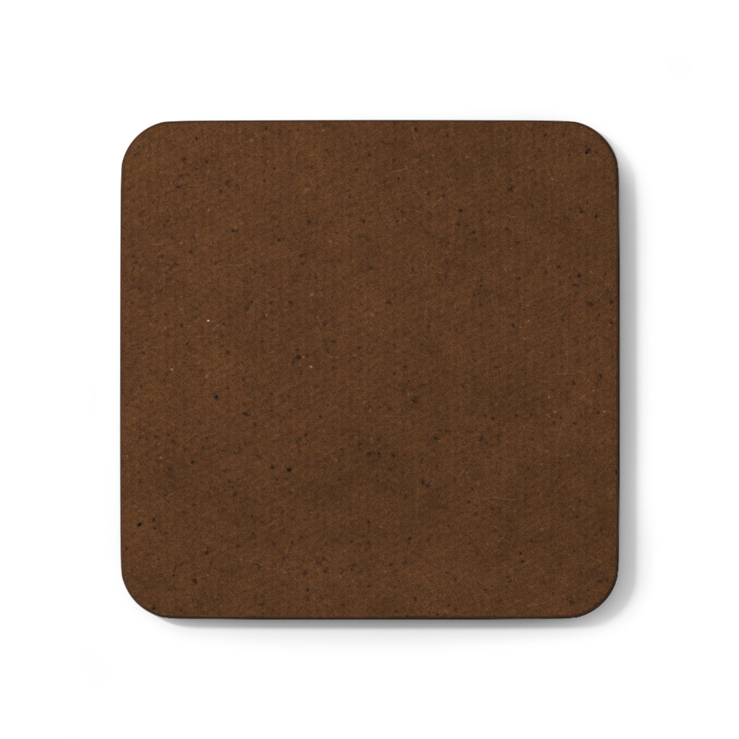 Artistic Paw Print Hardboard Coaster - Perfect for Animal Lovers