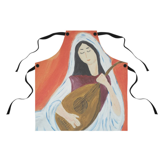 Artistic Musician Apron - Perfect for Home Chefs and Music Lovers