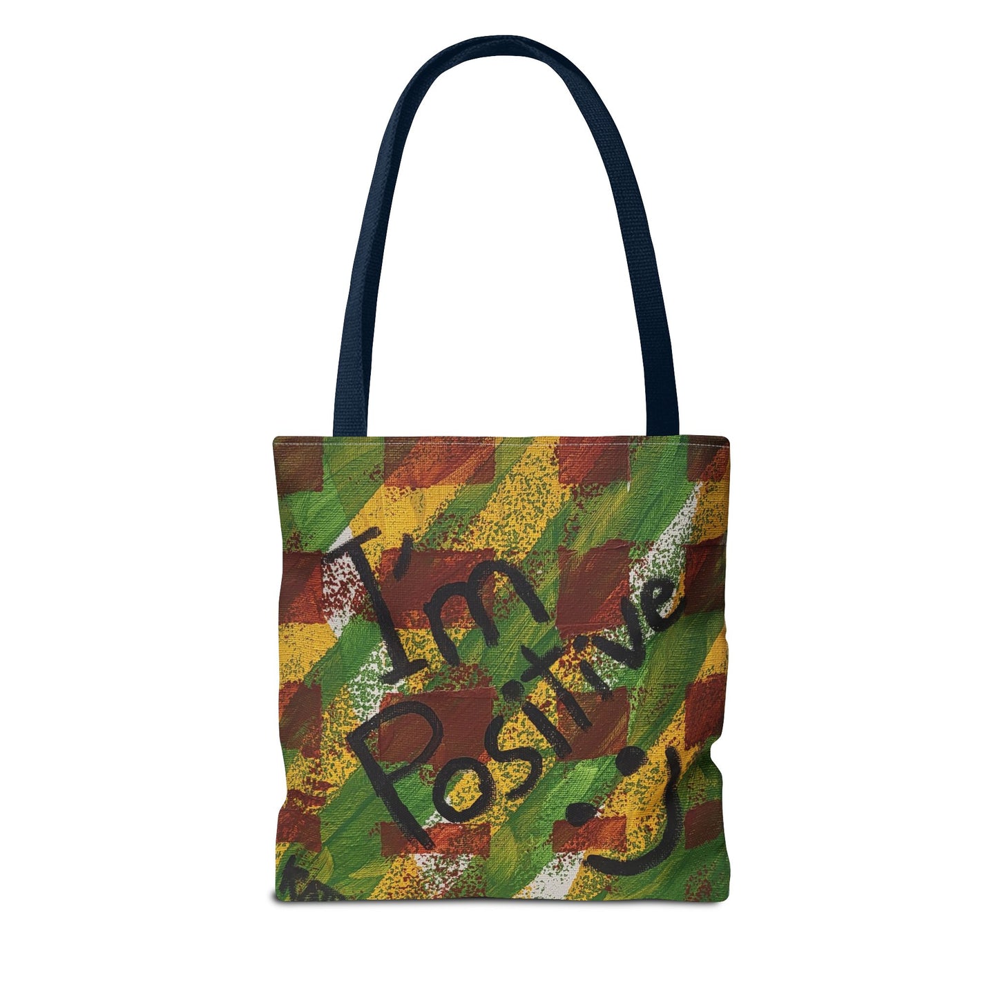 Positive Vibes Tote Bag - Eco-Friendly Reusable Carrier for Everyday Joy
