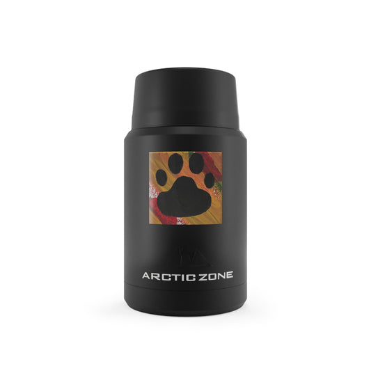 Titan Copper Insulated Food Storage with Paw Print Design - Perfect for Pet Lovers & Outdoor Adventures
