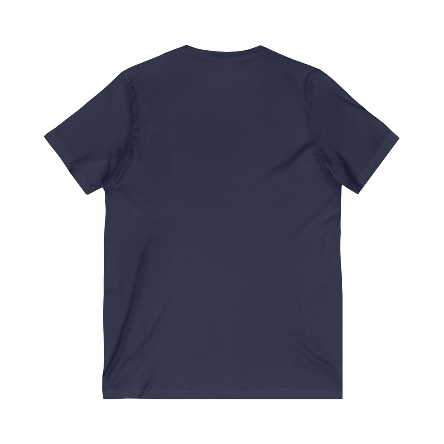 Moonlit Serenity Unisex V-Neck Tee - Relaxing Artistic Design
