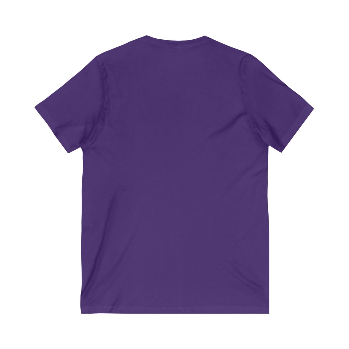 Moonlit Serenity Unisex V-Neck Tee - Relaxing Artistic Design