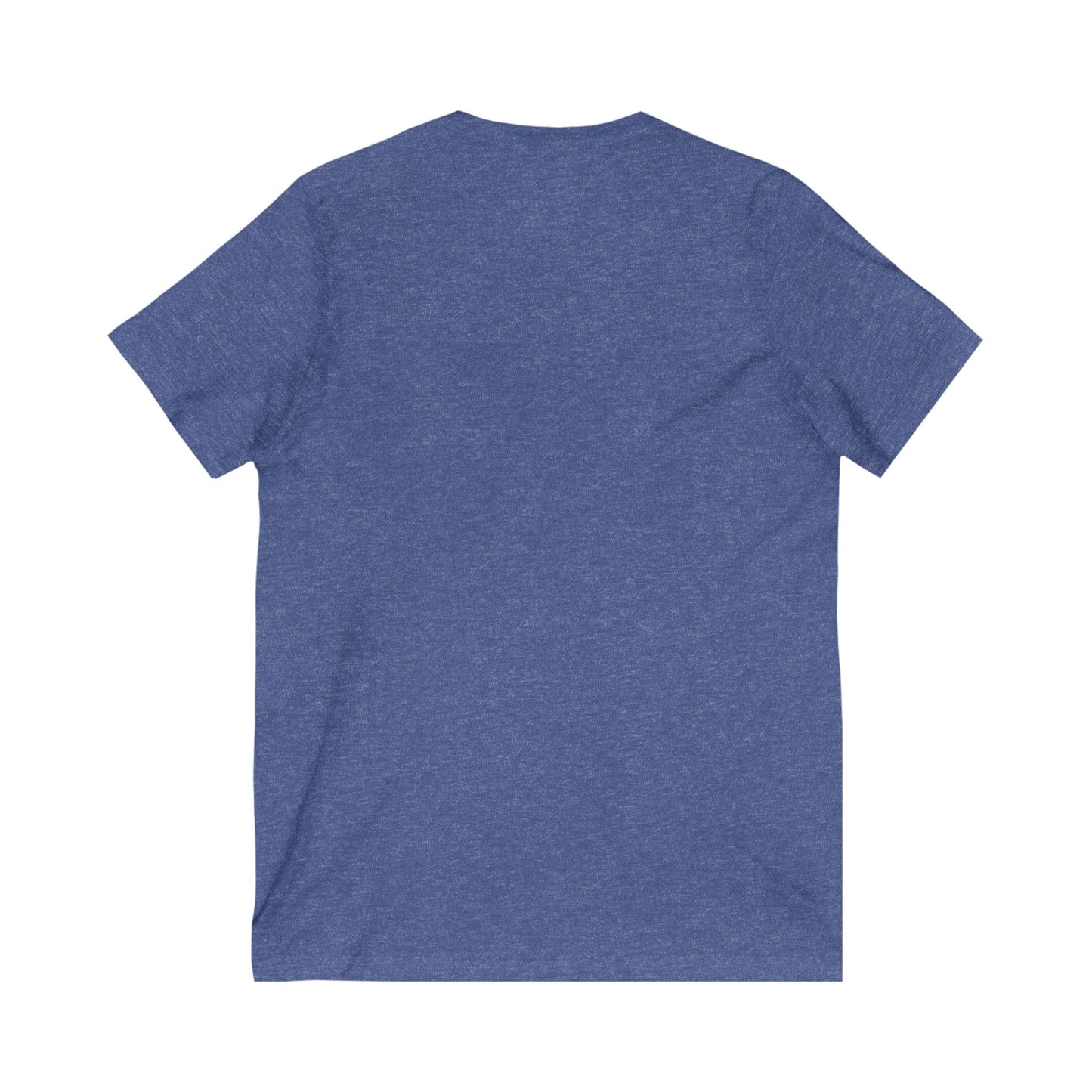 Moonlit Serenity Unisex V-Neck Tee - Relaxing Artistic Design