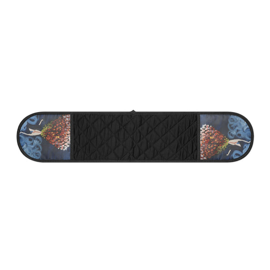 Artistic Oven Mitts with Colorful Floral Design - Perfect for Home & Gifting